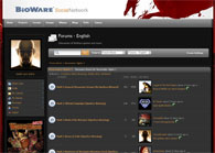 Bioware Social Network